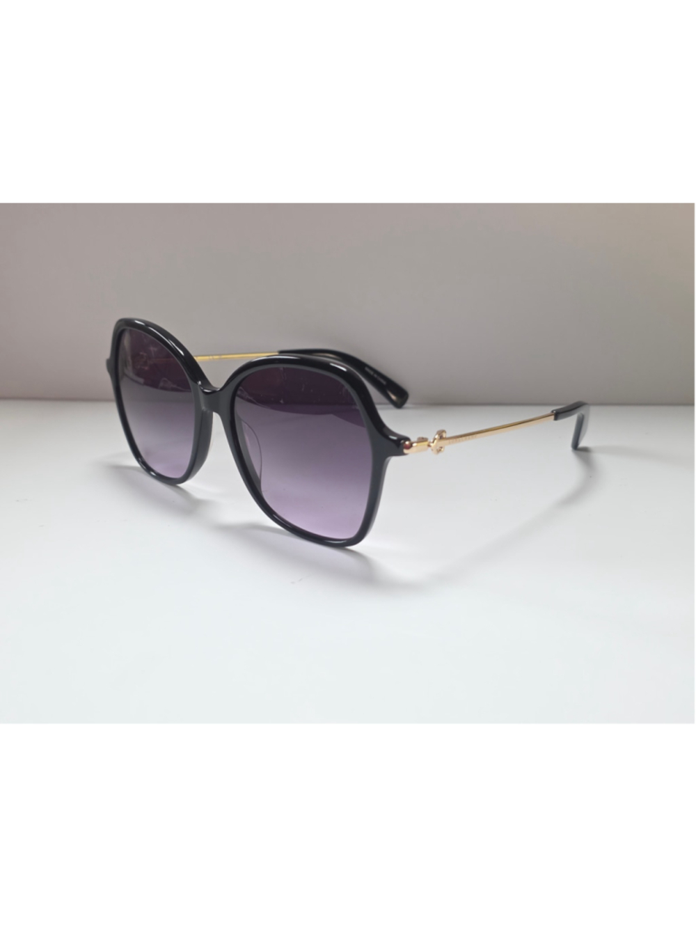 Longchamp Black & Gold Sunglasses LO705S Brand New
